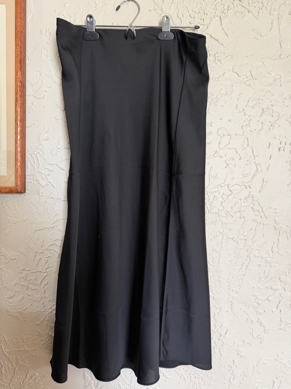 J. Crew Black Midi Skirt